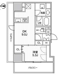 入谷駅 徒歩5分 10階の物件間取画像